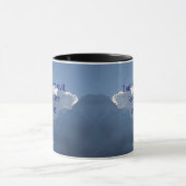 Bible Scripture Psalm 23:4 Fear No Evil...  マグカップ (中央)