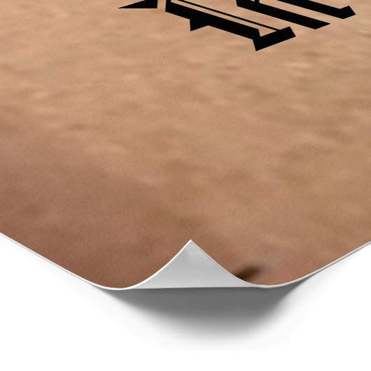 BIBLE SCRIPTURE SCROLL poster ポスター (角)