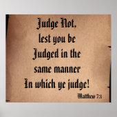 BIBLE SCRIPTURE SCROLL poster ポスター (正面)