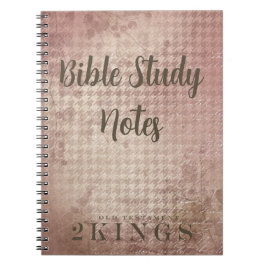 Bible Study-2 Kings ノートブック