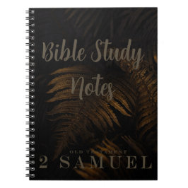 Bible Study-2 Samuel ノートブック