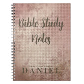 Bible Study-Daniel ノートブック (正面)