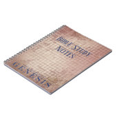 Bible Study-Geneseis ノートブック (左側)