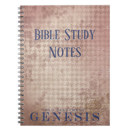 Bible Study-Geneseis ノートブック