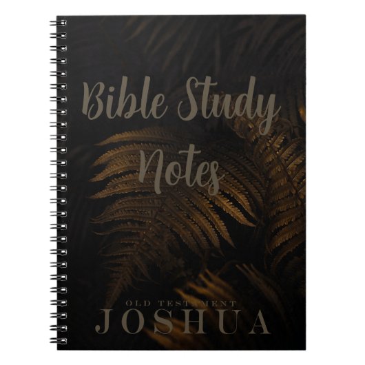 Bible Study-Joshua ノートブック (正面)