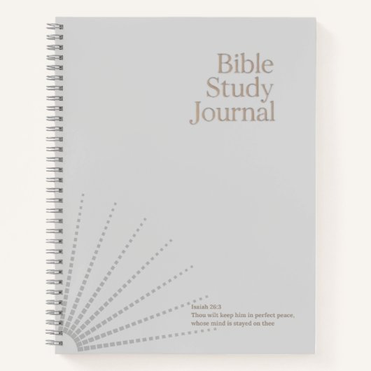 Bible Study Journal ノートブック (正面)