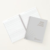 Bible Study Journal ノートブック (内部)