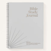 Bible Study Journal ノートブック (正面)