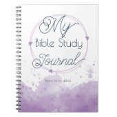 Bible Study Journal, devotion  ノートブック (正面)