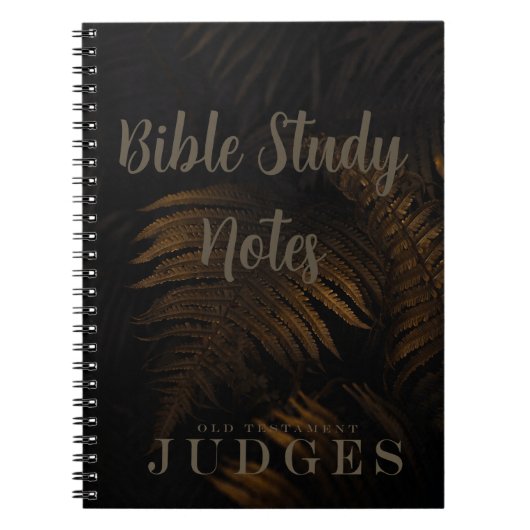 Bible Study-Judges ノートブック (正面)