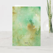 BIble Verseバラヘブライ語のGet Well Soon Card サンキューカード (裏面)