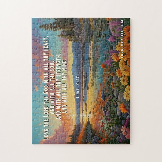 Bible Verse ジグソーパズル (縦)