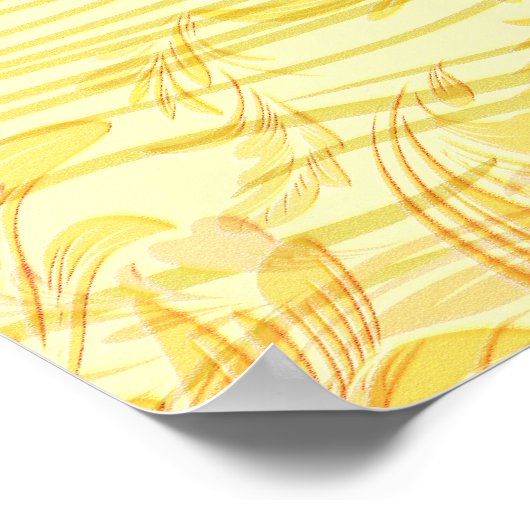 Bible Verse 1 John 1:5 Water Lily Flower Scripture ポスター (角)