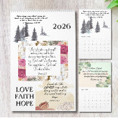Bible Verse 2026 Wall Calendar カレンダー