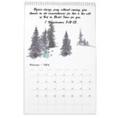 Bible Verse 2026 Wall Calendar カレンダー (2月 2026)