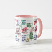 Bible Verse Affirmations Mug マグカップ (正面右)