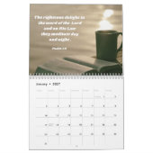 Bible Verse Christian カレンダー (1月 2027)