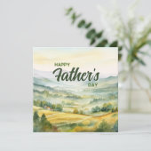 Bible Verse Christian Father’s Day Card カード (スタンド正面)