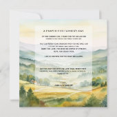 Bible Verse Christian Father’s Day Card カード (裏面)