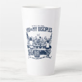 Bible Verse Cup to encourage and bless Christians カフェラテマグ (正面)