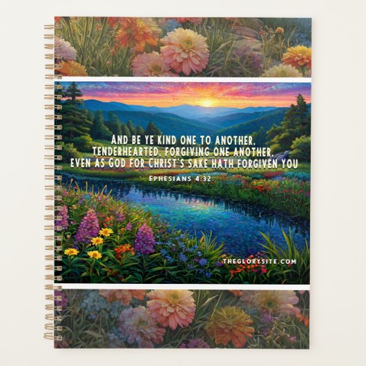 Bible Verse Ephesians  プランナー手帳 (正面)