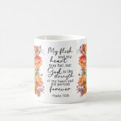 Bible Verse Floral Coffee Mug コーヒーマグカップ (中央)
