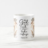 Bible Verse Floral Coffee Mug コーヒーマグカップ (中央)