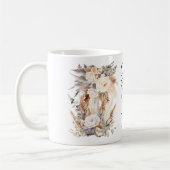 Bible Verse Floral Coffee Mug コーヒーマグカップ (左)