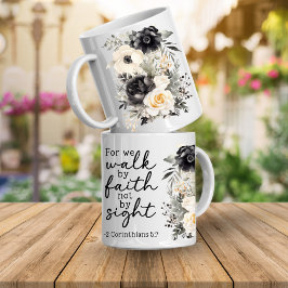 Bible Verse Floral Coffee Mug コーヒーマグカップ