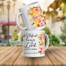 Bible Verse Floral Love of God Coffee Mug コーヒーマグカップ