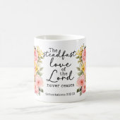 Bible Verse Floral Love of God Coffee Mug コーヒーマグカップ (中央)