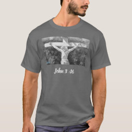Bible Verse 'For God' Cross Personalize Tシャツ