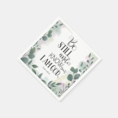 Bible verse Greenery スタンダードカクテルナプキン (角)