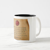 BIBLE VERSE - Hebrews 6:19 - Coffee Mug ツートーンマグカップ (正面右)