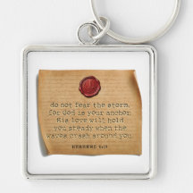 BIBLE VERSE - Hebrews 6:19 - Keychain