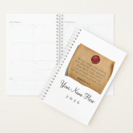 BIBLE VERSE - Hebrews 6:19 - Personalized Planner プランナー手帳