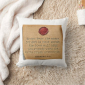 BIBLE VERSE - Hebrews 6:19 - Throw Pillow クッション (ブランケット)