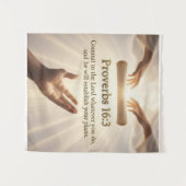 Bible Verse Inspired Tapestry タペストリー (正面(横))