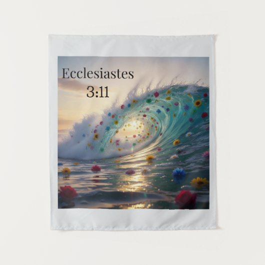 Bible Verse Inspired Tapestry タペストリー (正面)