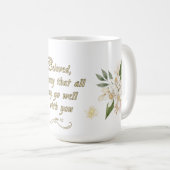 Bible Verse Mug John 14:3 Elegant Design コーヒーマグカップ (正面右)