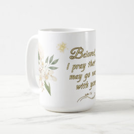 Bible Verse Mug John 14:3 Elegant Design コーヒーマグカップ