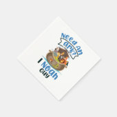 Bible Verse Need An Ark I Noah Guy スタンダードカクテルナプキン (角)