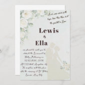 Bible verse Orthodox Wedding Invitation 招待状 (正面/裏面)