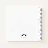 Bible Verse Philippians 4:13 - Spiral Notebook ノートブック (裏面)