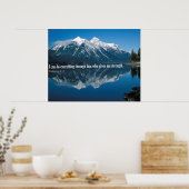 Bible Verse Phillipians 4:13ポスター ポスター (キッチン)