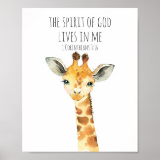 Bible Verse Poster for Kids ポスター