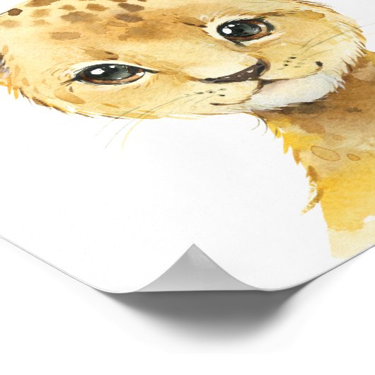 Bible Verse Poster for Kids Bedroom Decor ポスター (角)