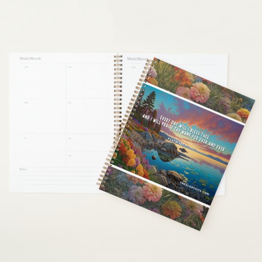 Bible Verse Psalms プランナー手帳 (ディスプレー)