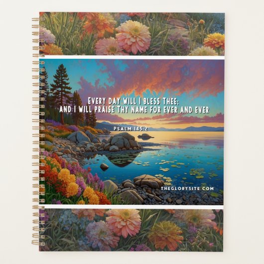 Bible Verse Psalms プランナー手帳 (正面)