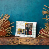 Bible Verse Sage Family Photo Collage Scripture フォトプラーク (側面)